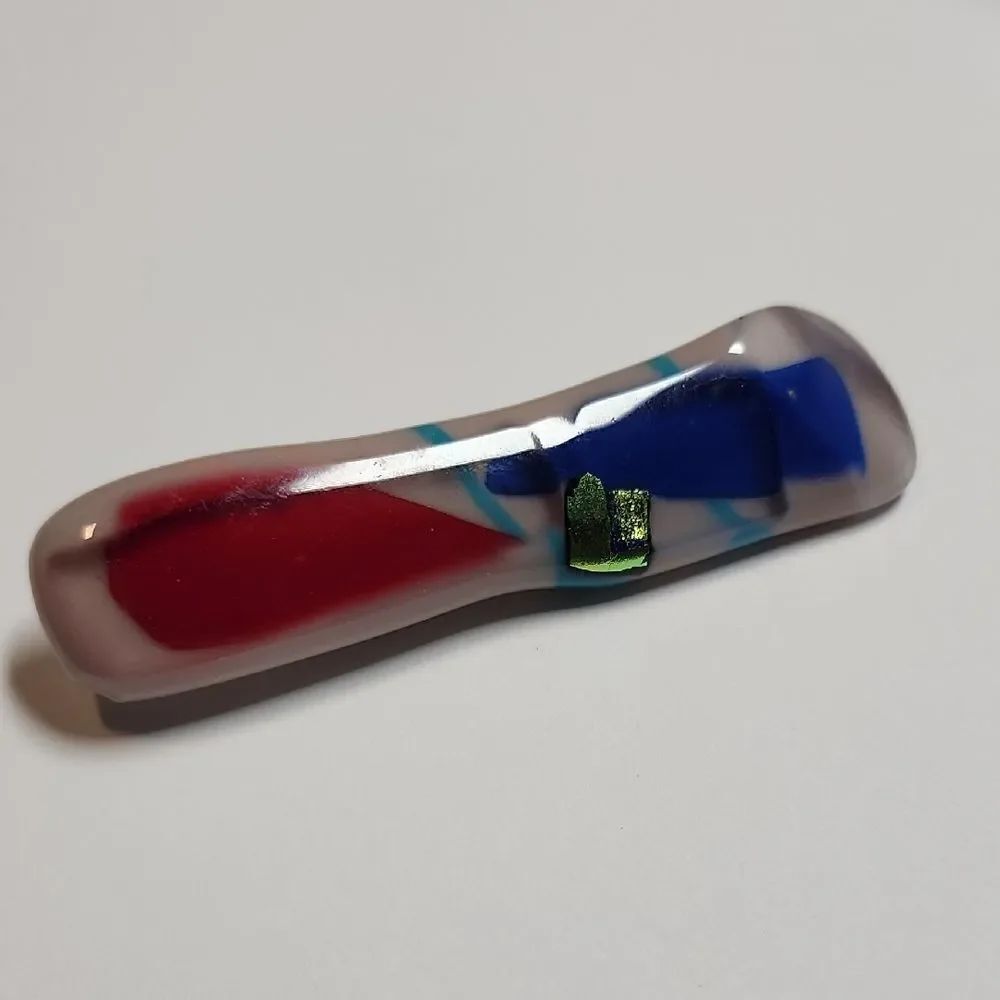 Dichroic Glass Brooch